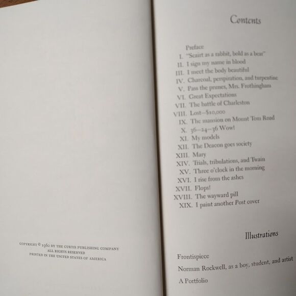 Norman Rockwell My Adventures as an Illustrator 1st Edition 1960 HC/DJ/Mylar - Picture 6 of 8